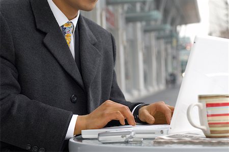 simsearch:700-00641415,k - Businessman Using Laptop Computer Stock Photo - Premium Royalty-Free, Code: 600-00846890