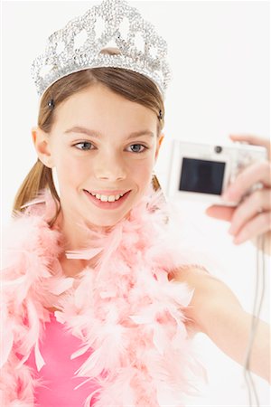 simsearch:600-00847925,k - Girl Taking Self Portrait Stock Photo - Premium Royalty-Free, Code: 600-00866040