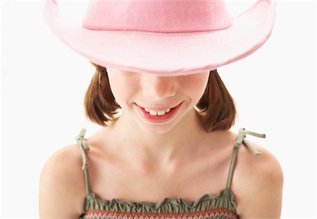simsearch:600-00847925,k - Girl Wearing Hat Stock Photo - Premium Royalty-Free, Code: 600-00866133