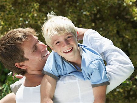 simsearch:600-00847728,k - Portrait of Father and Son Stock Photo - Premium Royalty-Free, Code: 600-00866588