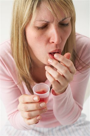 picture of cough and cold person - Woman Coughing Stock Photo - Premium Royalty-Free, Code: 600-00917297