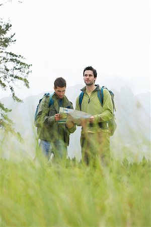 simsearch:600-00911889,k - Men Hiking Stock Photo - Premium Royalty-Free, Code: 600-00911883