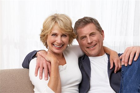 Portrait of Couple Stock Photo - Premium Royalty-Free, Code: 600-00912218