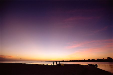 simsearch:600-03290198,k - Owen île au coucher du soleil, les îles Caïmans Photographie de stock - Premium Libres de Droits, Code: 600-00933919