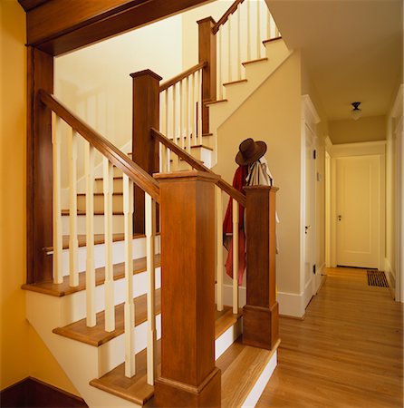 simsearch:700-06038236,k - Stairs at Home Stock Photo - Premium Royalty-Free, Code: 600-00948804