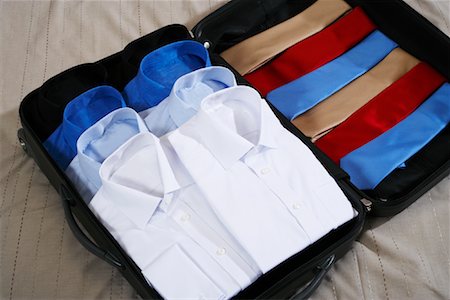 Menswear in Suitcase Stock Photo - Premium Royalty-Free, Code: 600-00954722