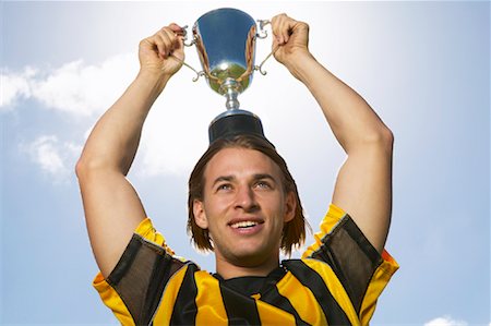 simsearch:693-06325208,k - Portrait of Soccer Champion Stock Photo - Premium Royalty-Free, Code: 600-00984034