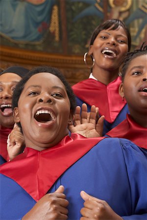 simsearch:600-00984050,k - Gospel Choir Stock Photo - Premium Royalty-Free, Code: 600-00984065