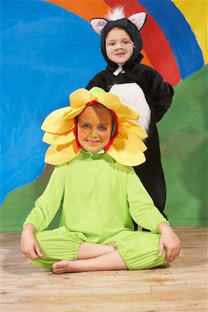 Children Dressed in Costumes Stock Photo - Premium Royalty-Free, Code: 600-01037633