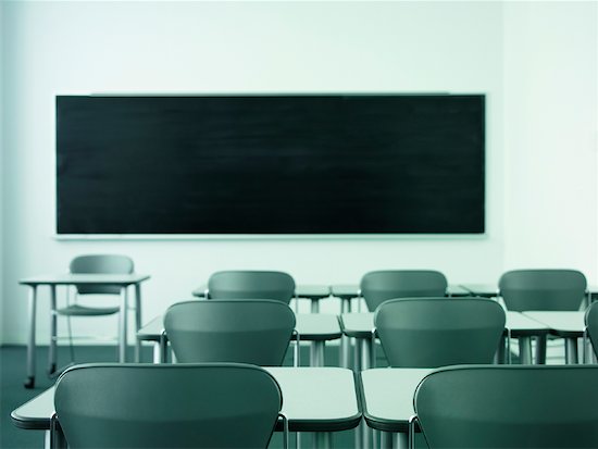 Empty school room