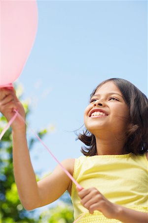 simsearch:614-07768068,k - Girl Playing with Balloon Stock Photo - Premium Royalty-Free, Code: 600-01041985