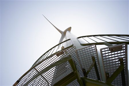 simsearch:600-00819426,k - Stairs and Platform of Wind Turbine Stock Photo - Premium Royalty-Free, Code: 600-01109974