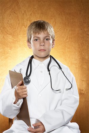 Boy Dressed as Doctor Stock Photo - Premium Royalty-Free, Code: 600-01119938