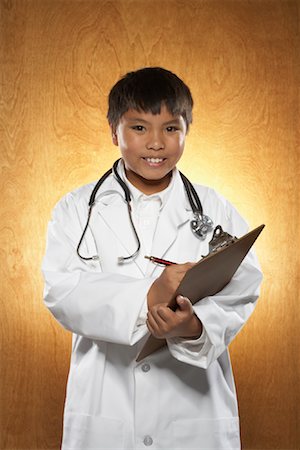 Boy Dressed as Doctor Stock Photo - Premium Royalty-Free, Code: 600-01119958