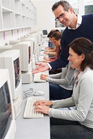 simsearch:600-01633160,k - Computer Class Stock Photo - Premium Royalty-Free, Code: 600-01112659