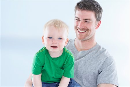 simsearch:700-00069467,k - Portrait of Father and Son Stock Photo - Premium Royalty-Free, Code: 600-01112885