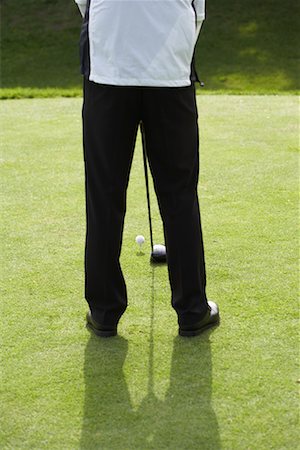 simsearch:600-01124355,k - Man Golfing Stock Photo - Premium Royalty-Free, Code: 600-01112936