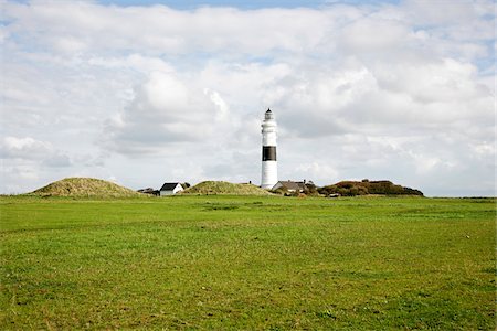 simsearch:700-04424890,k - Lighthouse, Kampen, Sylt, Germany Stock Photo - Premium Royalty-Free, Code: 600-01120035