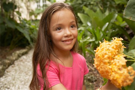 Portrait of Little Girl Stock Photo - Premium Royalty-Free, Code: 600-01123630