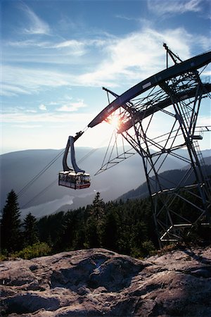 simsearch:600-02957787,k - Super Skylift Over Grouse Mountain, British Columbia, Canada Stock Photo - Premium Royalty-Free, Code: 600-01164848