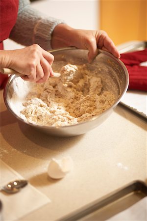 Woman Stirring Batter Stock Photo - Premium Royalty-Free, Code: 600-01182994