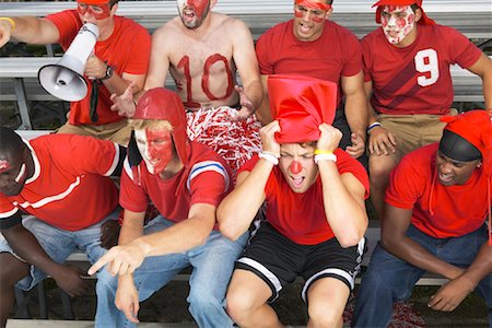 picture of a crowd watching a game - Fans at Sporting Event Stock Photo - Premium Royalty-Free, Code: 600-01196452