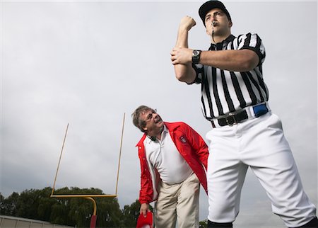referee (male) - Coach Yelling at Referee Stock Photo - Premium Royalty-Free, Code: 600-01196470