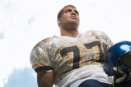 simsearch:700-00048630,k - Portrait of Football Player Stock Photo - Premium Royalty-Free, Code: 600-01196514
