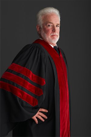 Portrait of Judge Stock Photo - Premium Royalty-Free, Code: 600-01199109