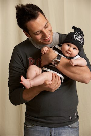 Father and Baby Stock Photo - Premium Royalty-Free, Code: 600-01199691