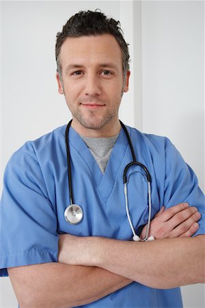 simsearch:600-01235402,k - Portrait of Doctor Stock Photo - Premium Royalty-Free, Code: 600-01235414