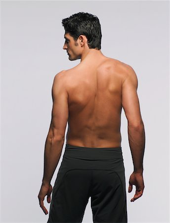 Man's Back Stock Photo - Premium Royalty-Free, Code: 600-01275684