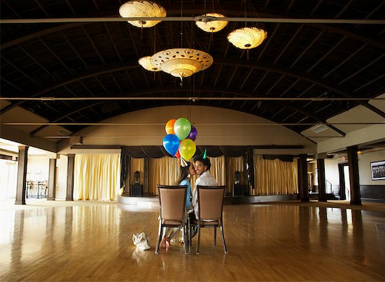 birthday party hall decorations. Party in Auditorium