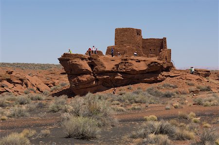 simsearch:600-07760337,k - Wukoki Ruins, Wupatki National Monument, Arizona, USA Foto de stock - Sin royalties Premium, Código: 600-01345729
