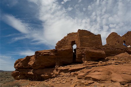 simsearch:600-07760337,k - Wukoki Ruins, Wupatki National Monument, Arizona, USA Foto de stock - Sin royalties Premium, Código: 600-01345731