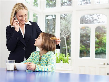Mother and Daughter Stock Photo - Premium Royalty-Free, Code: 600-01374073