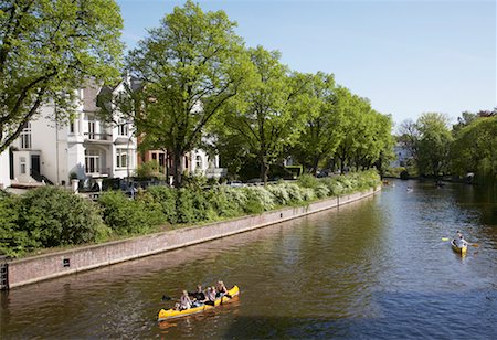 simsearch:700-03152705,k - Boats on Canal, Hamburg, Germany Stock Photo - Premium Royalty-Free, Code: 600-01429129