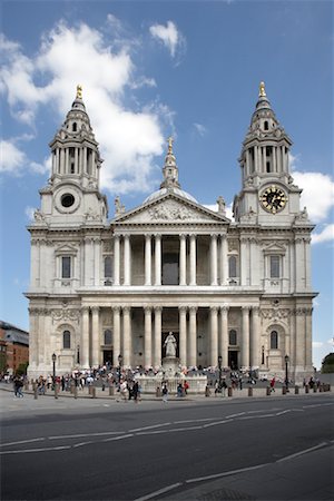 simsearch:600-01606409,k - Cathédrale Saint-Paul, Londres, Angleterre Photographie de stock - Premium Libres de Droits, Code: 600-01540985