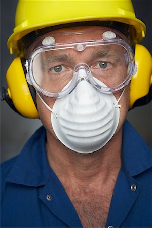 simsearch:700-00092284,k - Worker Wearing Protective Gear Stock Photo - Premium Royalty-Free, Code: 600-01582072