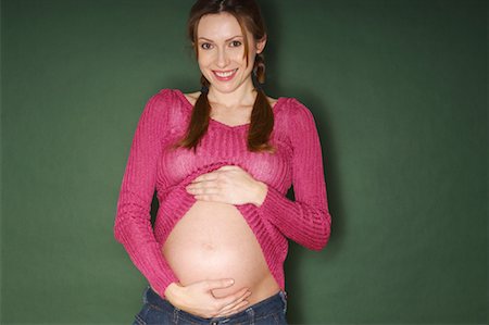 simsearch:600-01296088,k - Portrait of Pregnant Woman Stock Photo - Premium Royalty-Free, Code: 600-01605948