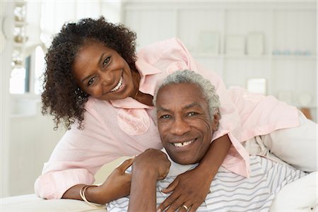 Portrait de Couple Photographie de stock - Premium Libres de Droits, Code: 600-01614030