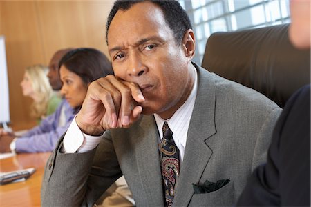 pictures of black people in boardroom meeting - Business People in Meeting Stock Photo - Premium Royalty-Free, Code: 600-01613850