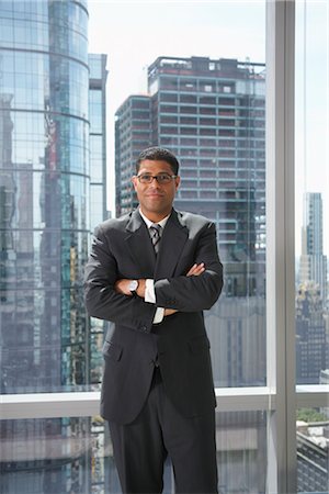 Portrait of Businessman Fotografie stock - Premium Royalty-Free, Codice: 600-01613944