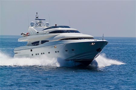 Luxury Yacht Stock Photo - Premium Royalty-Free, Code: 600-01633137