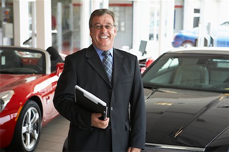 simsearch:700-01587113,k - Portrait of Car Salesman Stock Photo - Premium Royalty-Free, Code: 600-01645910