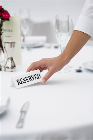 Reserved Sign Stock Photo - Premium Royalty-Free, Code: 600-01646522