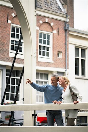 dutch ethnicity - Couple Outdoors, Amsterdam, Netherlands Stock Photo - Premium Royalty-Free, Code: 600-01716181