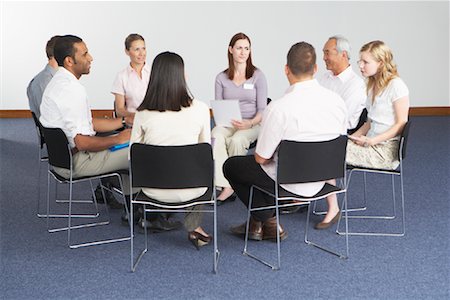 simsearch:700-01459197,k - Business Meeting Stock Photo - Premium Royalty-Free, Code: 600-01716355