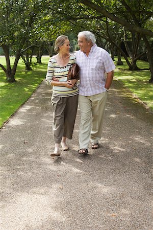 Couple Taking a Walk Stock Photo - Premium Royalty-Free, Code: 600-01717991