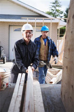 simsearch:600-01742614,k - Construction Workers Building Addition on Home Stock Photo - Premium Royalty-Free, Code: 600-01742633